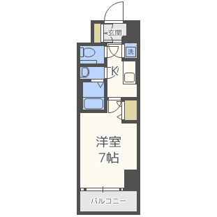 ファーストステージ梅田WESTの間取り|ファーストステージ梅田WEST　間取り