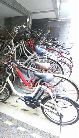 サニーコート上野のその他共用部分|駐輪場