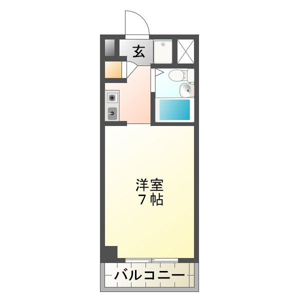 トレビアンコートの間取り