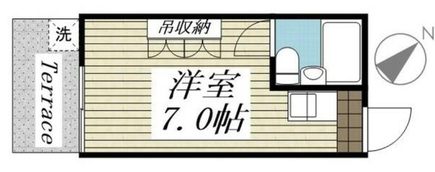 メゾン・ド・ヴァンクールの間取り