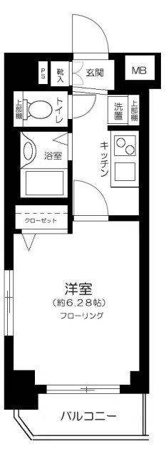 グローバン本所吾妻橋の間取り