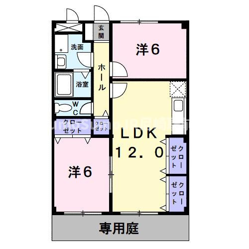 フリーダム常吉の間取り