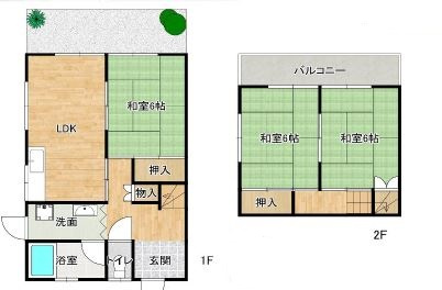 稲美町国岡戸建の間取り