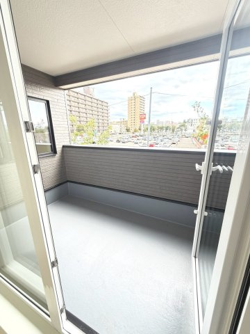 【新築戸建】札幌市豊平区西岡3条6丁目3棟のバルコニー|(2号棟)