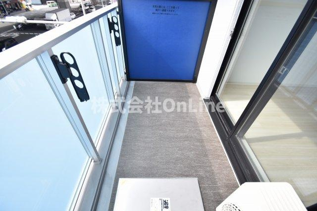 S-RESIDENCE高井田beletaのバルコニー