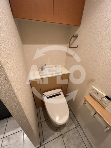 リーガル弁天町Ⅱのトイレ|リーガル弁天町Ⅱ　トイレ