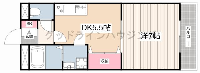 シプレーヌの間取り