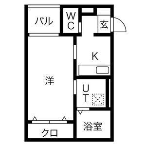 ラクーンノリタケの間取り