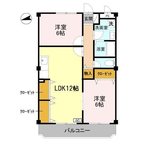 フリーダム常吉の間取り