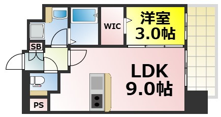 【間取り】 | レオンコンフォート難波南Ⅱ 仲介手数料無料