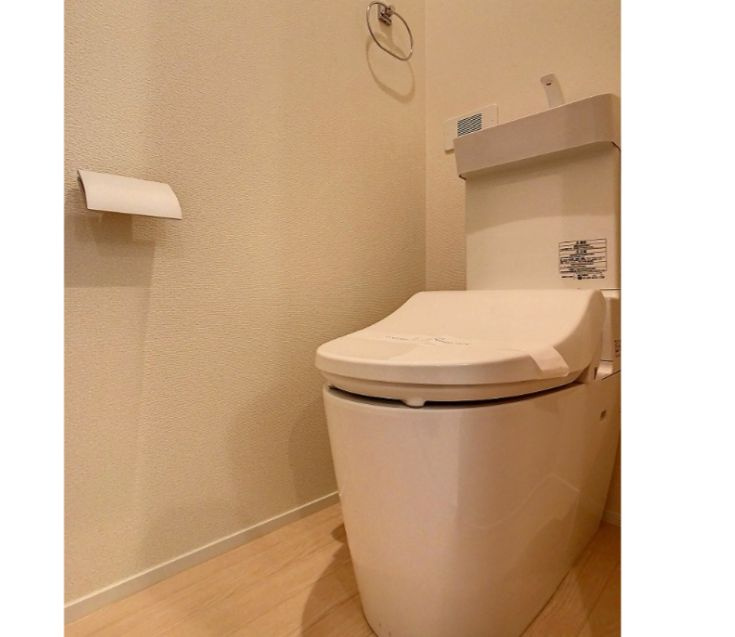 ヴィラグレースのトイレ|ゆったりとした空間のトイレです