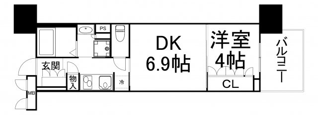 【間取り】 | OPUS RESIDENCE SHINSAIBASHI SOUTH