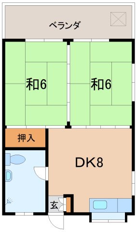 ビューテラスみなみの間取り