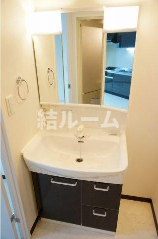 板橋区高島平９丁目の賃貸マンションの洗面所|別号室参考写真