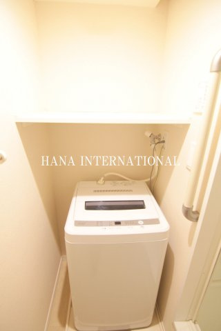 レオネクスト舞浜Ⅱの設備|洗濯機が標準装備されております(^^)/