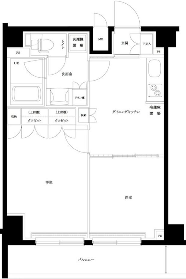 ルーブル墨田立花の間取り