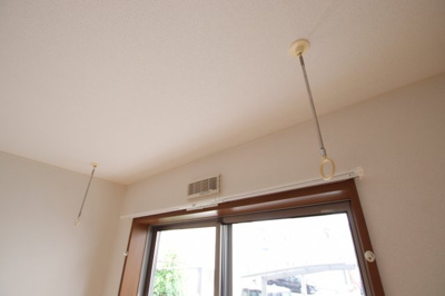 【設備】 | パナコート田園 | 室内物干し