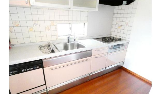 千駄木4丁目戸建てのキッチン|きれいなキッチンです