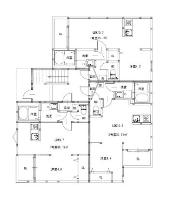 【間取り】 | クリーク姪浜WEST　★プライスホームなら仲介手数料が割引価格です！★