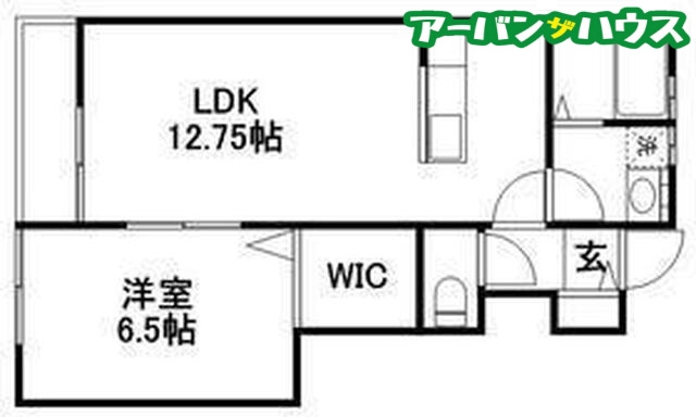 SMARTLIFEイオンB棟の間取り