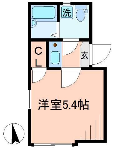 リベルテ荒川公園の間取り