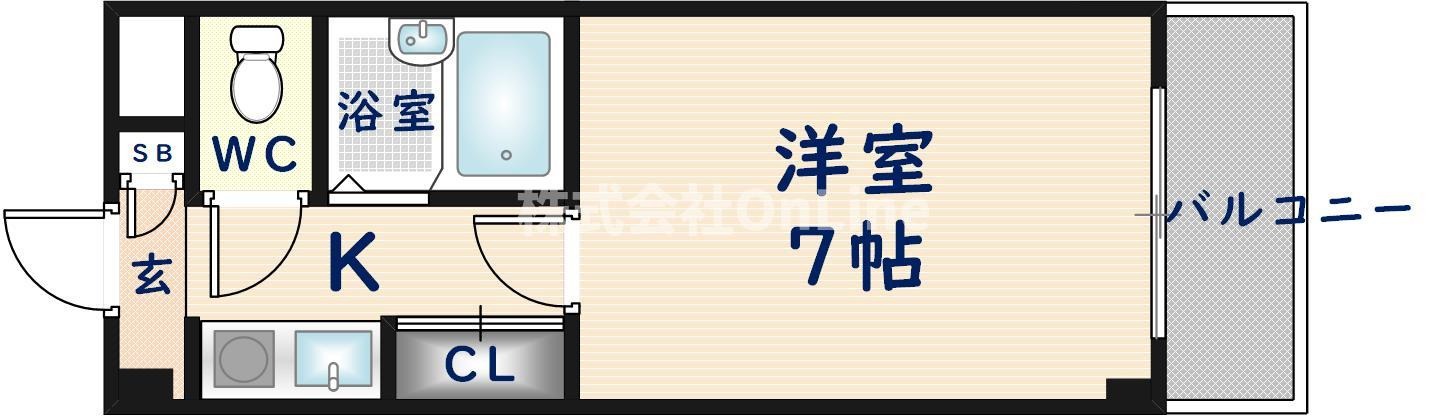 グローバルエイシンの間取り