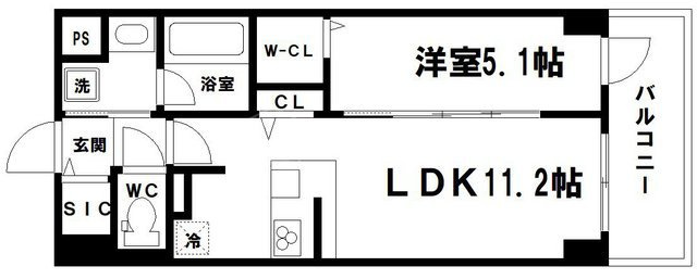 ラ・メゾンヴェール上町の間取り