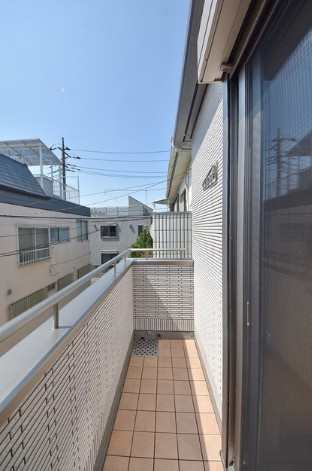 ソルディアス クローバーのバルコニー