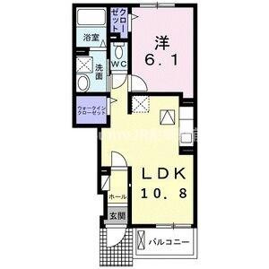 プラシード武庫町の間取り