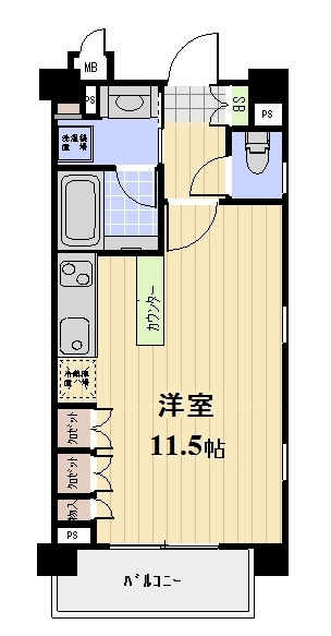 プロスペクト大森海岸の間取り