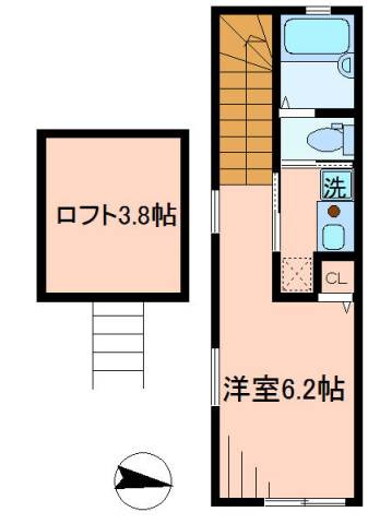 【間取り】 | バーミープレイス蒲田Ⅲ