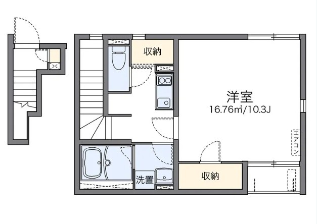 レオネクストフィオーレ奥戸の間取り
