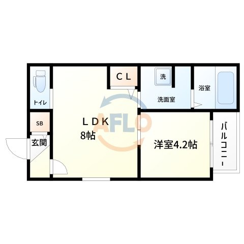 DOAHN 西淀川の間取り|DOAHN 西淀川　間取り