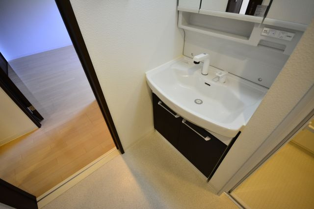 Clair北畠の独立洗面台