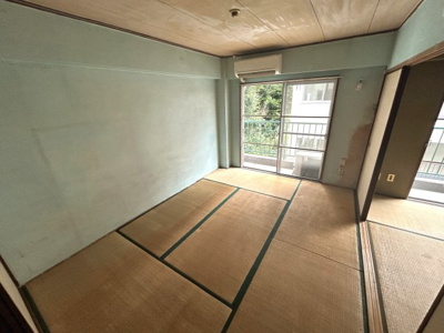 【和室】 | 牛田翠苑 | 6帖の和室　バルコニーは北東向き