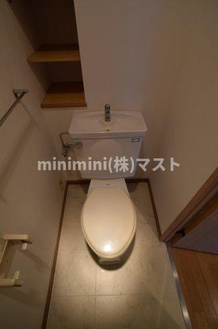 ライフ北梅田のトイレ
