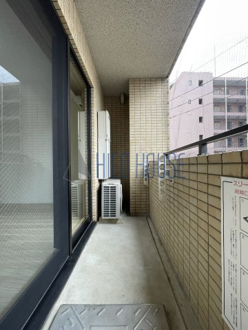 アクアタウンイーストIのバルコニー