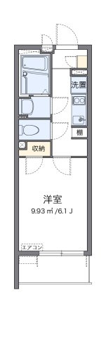 クレイノ与野の間取り|代表的な間取のため実際の間取とは異なる場合があります