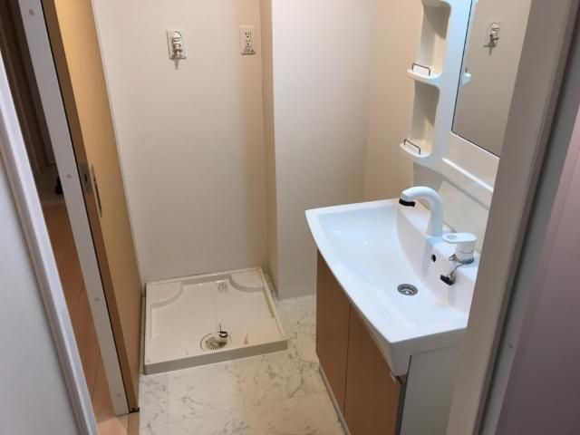 ヴェルデみなみの洗面所