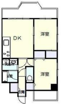 ライフ北梅田の間取り