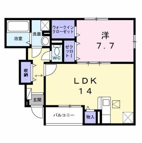 【間取り】 | ボナール八尾南