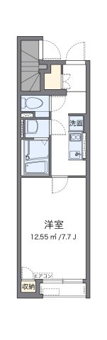 クレイノヴィラ高島の間取り|代表的な間取のため実際の間取とは異なる場合があります