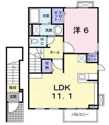アルカンシェルの間取り