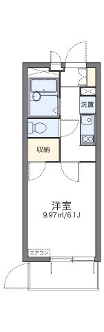 レオパレスプランドール鶴見の間取り