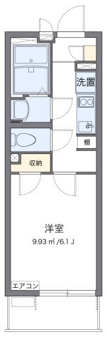 クレイノ翠の間取り|代表的な間取のため実際の間取とは異なる場合があります