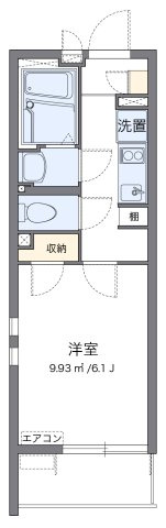 クレイノ立川ピュアコートの間取り|代表的な間取のため実際の間取とは異なる場合があります