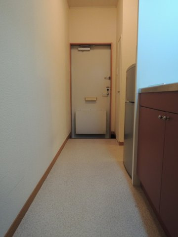 レオパレスライヤの玄関
