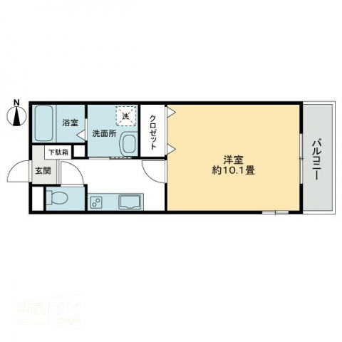 フォブール林町の間取り|間取図