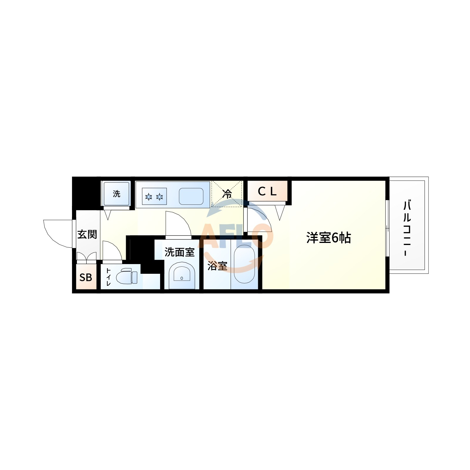 メインステージ新大阪の間取り|メインステージ新大阪　間取り