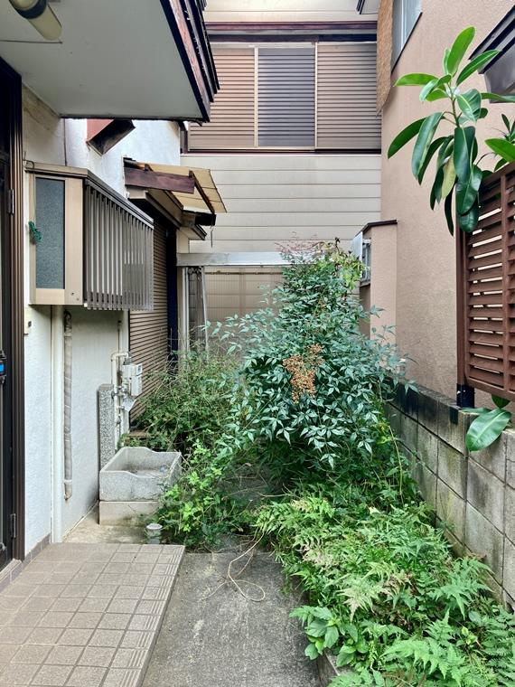 羽沢戸建の庭